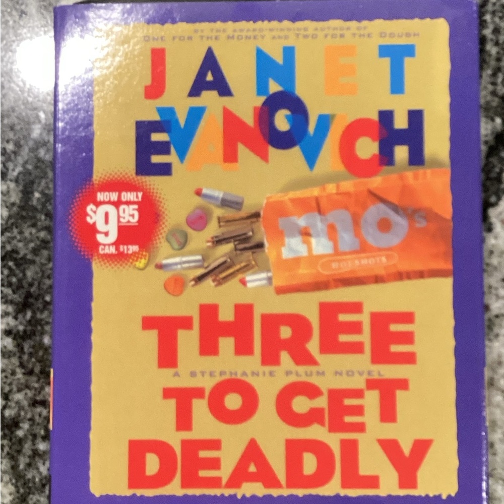 Janet Evanovich “THREE TO GET DEADLY” 3 CD’s